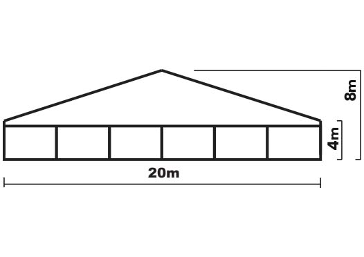 Mega Carpa 20x8